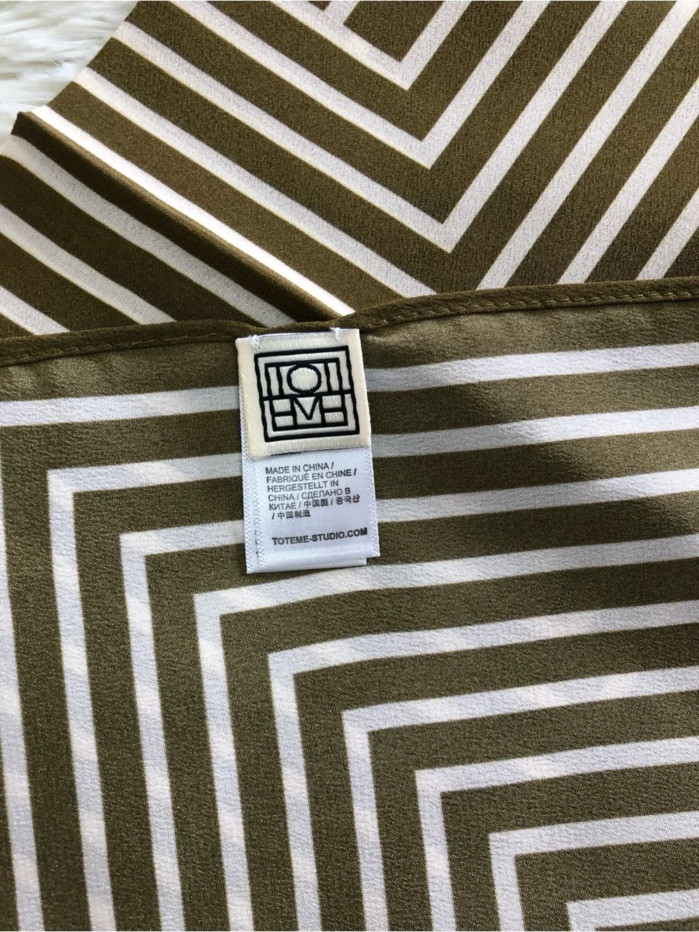 Toteme Silk Scarf